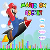 Mario On Rocket